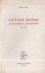 Giovanni Ristori da illuminista a funzionario - Ramiro N. Capra - copertina