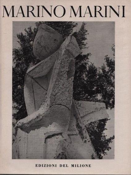 Marino Marini scultore - Apollonio - copertina