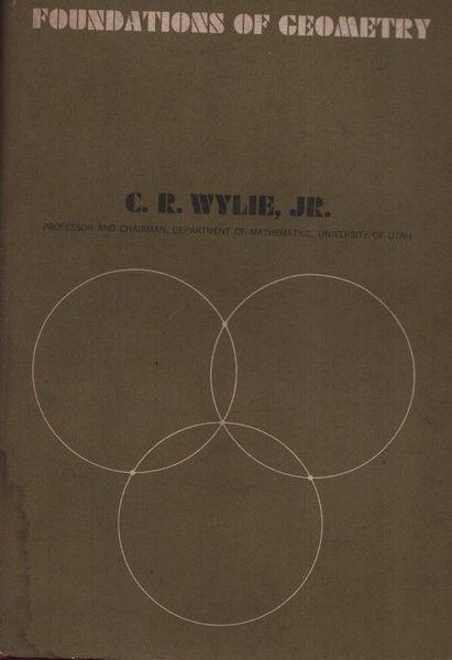 Foundations of geometry - Philip Wylie - copertina