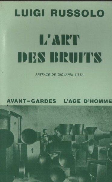 L' art des bruits - Enio Russolo - copertina