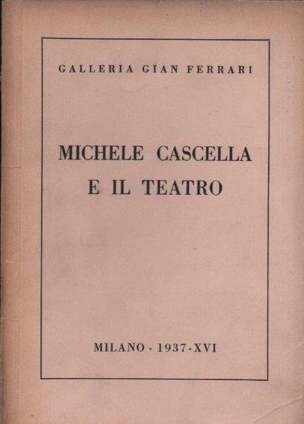 Michele Cascella e il teatro - Renato Simoni - copertina