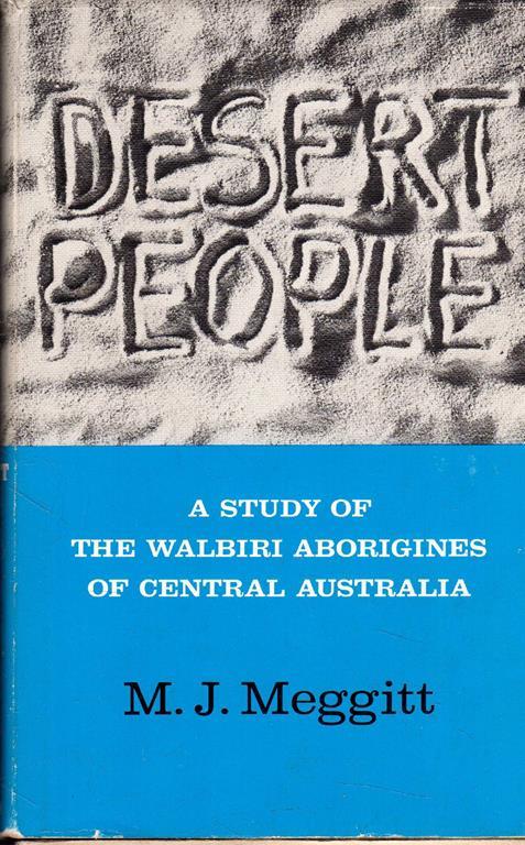 A study of the walbiri aborigines of central Australia - copertina