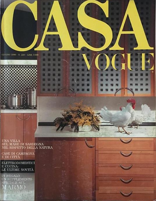 Casa Vogue n° 220 - copertina