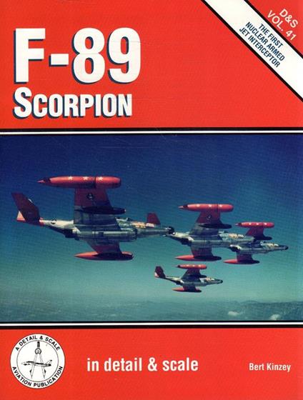 F-89 Scorpion - Bert Kinzey - copertina