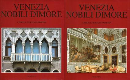 2 Vol. Venezia, nobili dimore - Alvise Zorzi - copertina