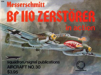Bf 110 Zerstorer in action - J. L. Calmpbell - copertina