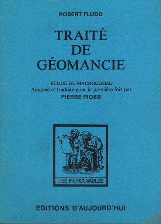 Traité de géomancie - copertina