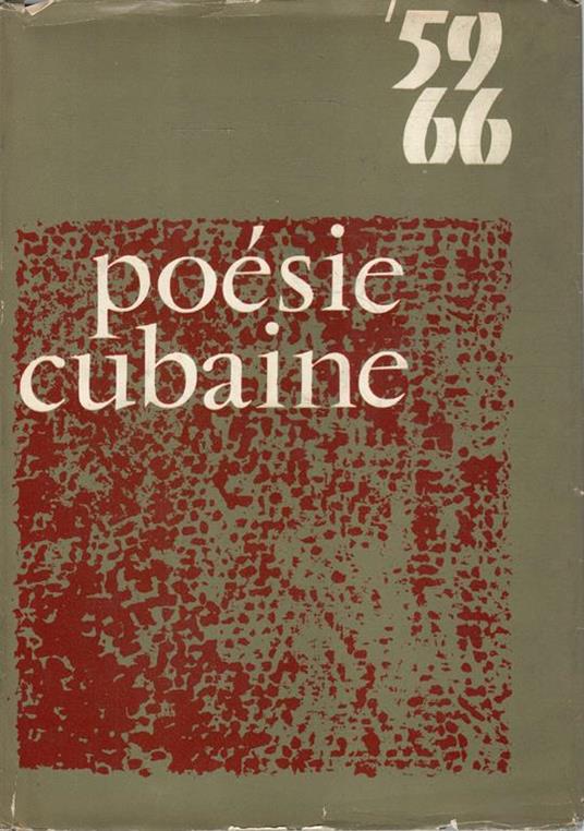 Poésie Cubaine 1959-1966 - copertina