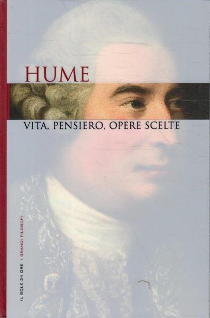 Hume: vita, pensiero, opere scelte - copertina