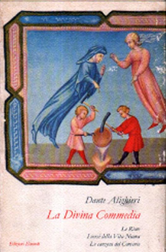 La Divina Commedia - Dante Alighieri - copertina