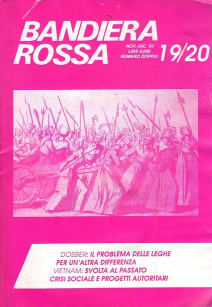 Bandiera rossa vol 19\20 - copertina