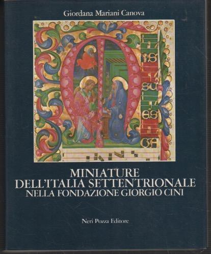 Miniature dell'Italia settentrionale nella Fondazione Giorgio Cini - copertina