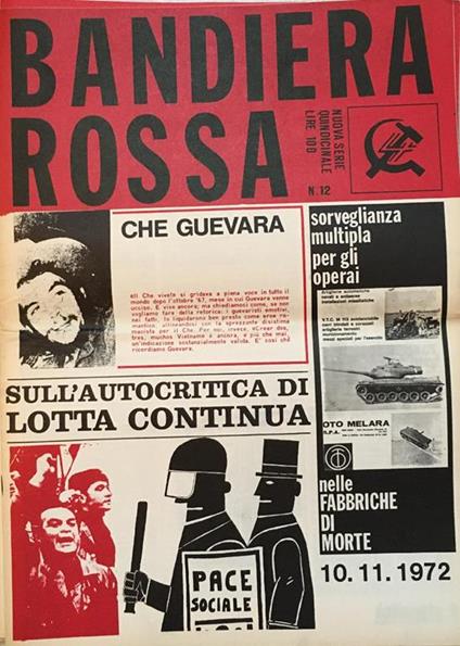 Bandiera rossa. Nuova serie quindicinale n° 12 - copertina