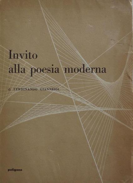 Invito alla poesia moderna - F. Giannessi - copertina