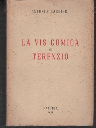 La vis comica in Terenzio - Antonio Barbieri - copertina