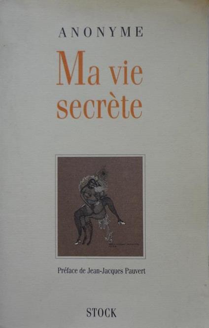 Ma vie secréte - copertina