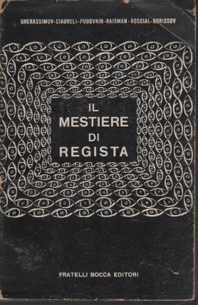 Il mestiere di regista - copertina