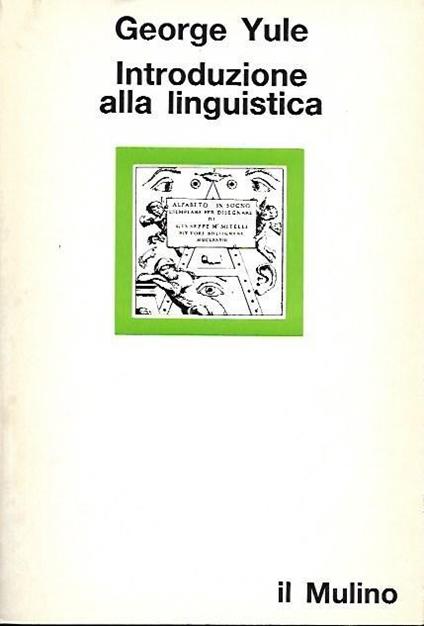 Introduzione alla linguistica - George Yule - copertina