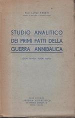 Studio Analitico dei Primi Fatti della Guerra Annibalica