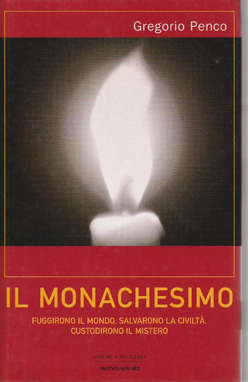Il monachesimo - Gregorio Penco - copertina