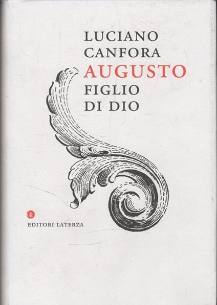 Augusto figlio di Dio - Luciano Canfora - copertina