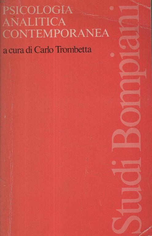 Psicologia analitica contemporanea - Carlo Trombetta - copertina