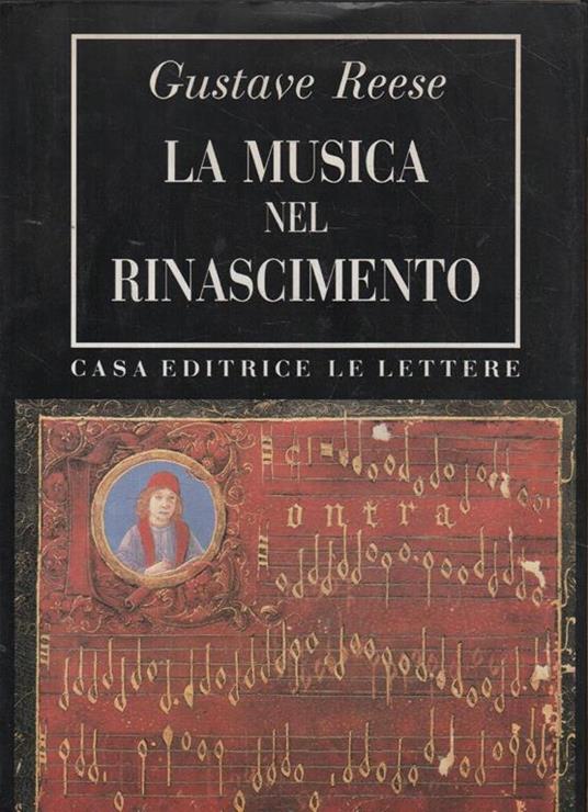 La musica nel Rinascimento - Gustave Reese - copertina