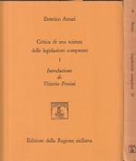 Critica di una scienza delle legislazoni comparate Vol 1 e 2