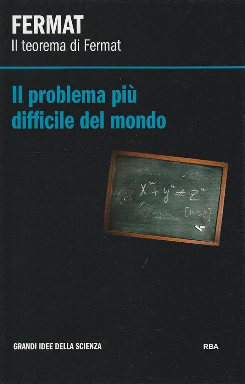 Il teorema di Fermat - Pierre de Fermat - copertina