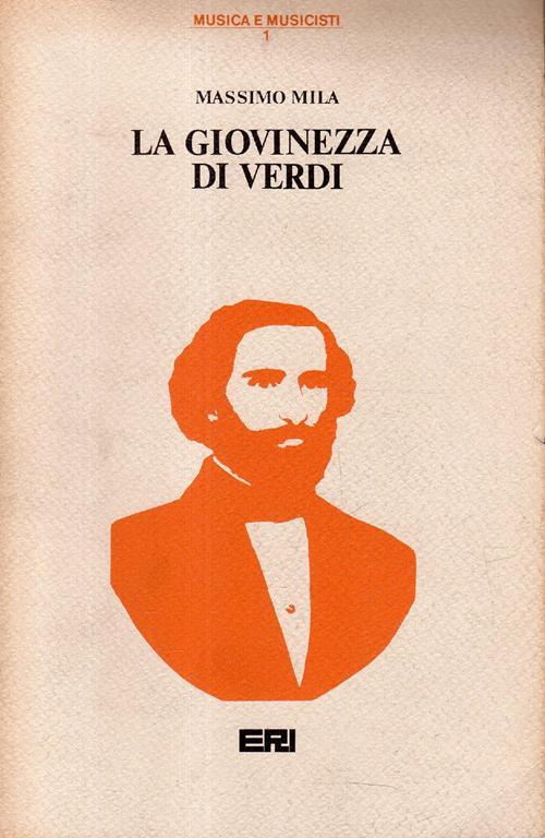 La Giovinezza di Verdi - Massimo Mila - copertina