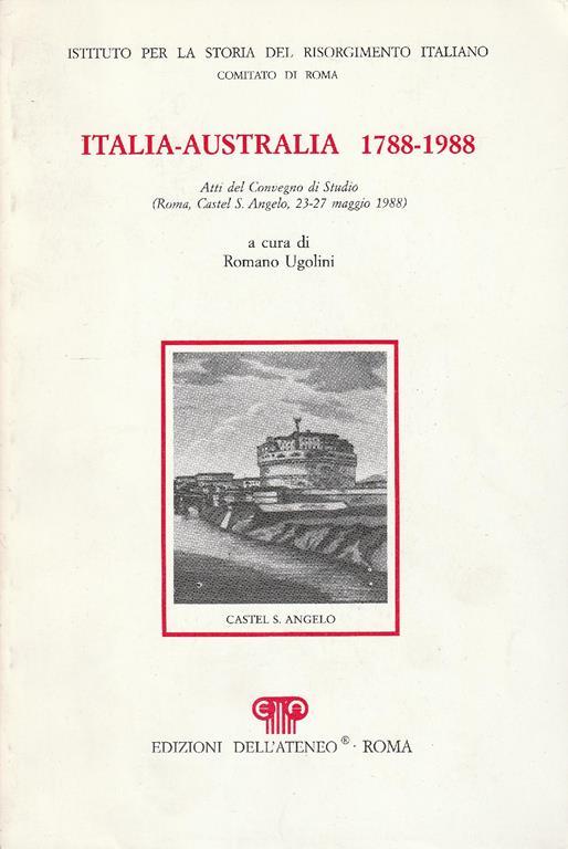 Italia-Australia 1788-1988 - copertina