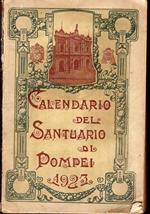 Calendario della Basilica Pontificia del Santissimo Rosario in Valle di Pompei per l'anno 1923