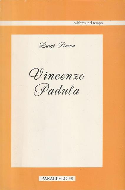 Vincenzo Padula - Luigi Reina - copertina