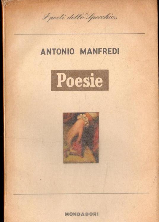 Autografato! Poesie - Antonio Manfredi - copertina