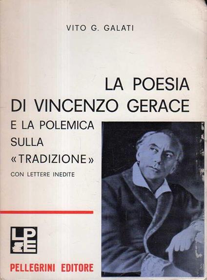 Autografato! La Poesia di Vincenzo Gerace e la polemica sulla "tradizione". Con lettere inedite - copertina