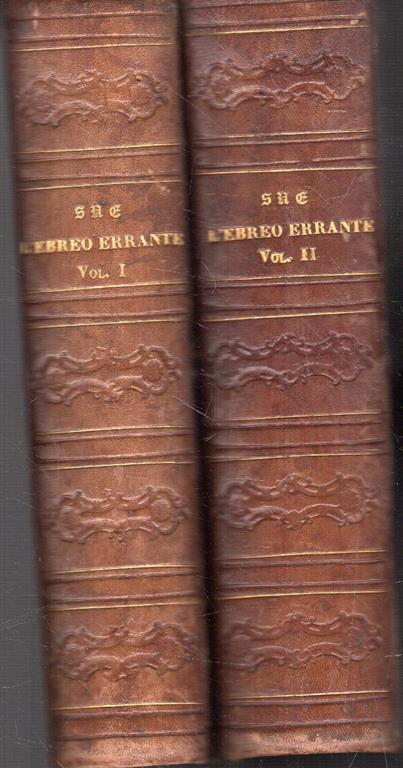 L' Ebreo Errante (in 2 volumi) - Eugène Sue - copertina
