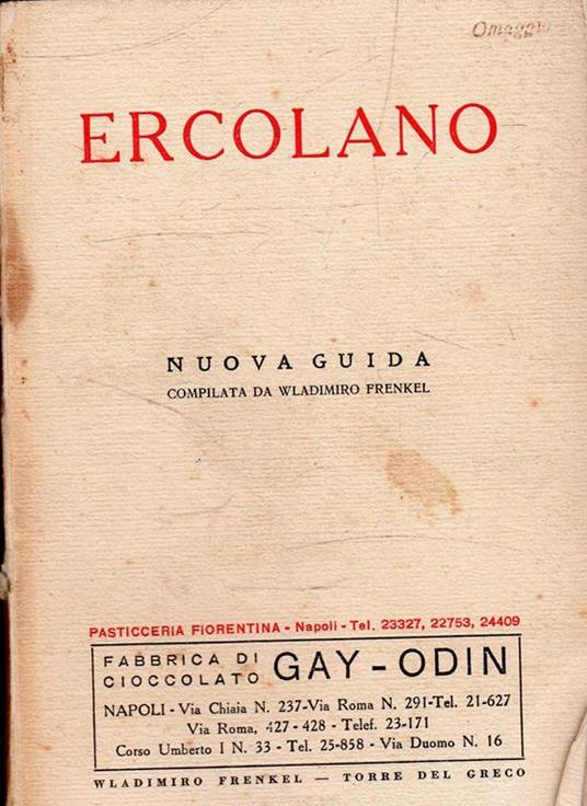 Guida di Ercolano - copertina