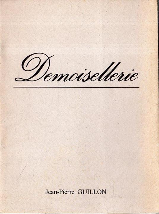 Demoisellerie - copertina