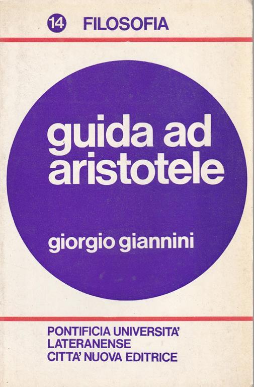 Guida ad Aristotele - Giorgio Giannini - copertina