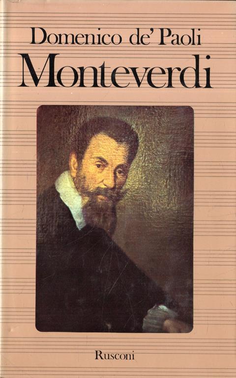 Monteverdi - Domenico De Paoli - copertina