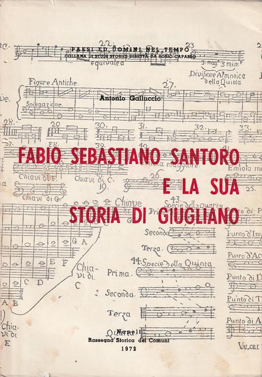 Fabio Sebastiano Santoro e la sua storia di Giugliano - Antonio Galluccio - copertina