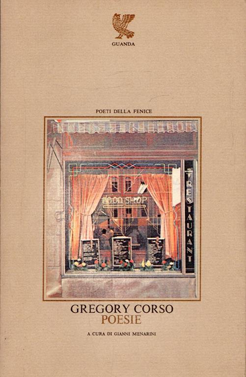 Autografato!! Poesie a cura di Gianni Menarini - Gregory Corso - copertina