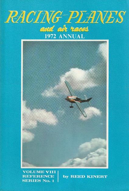 Racing Planes: 1972 Annual - copertina