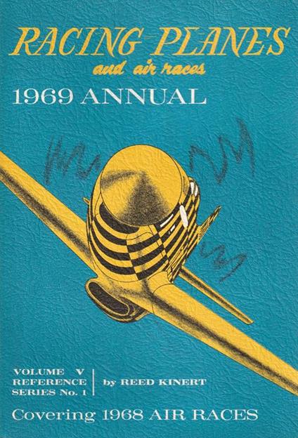 Racing Planes: 1969 Annual - copertina