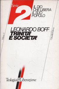 Trinità e società - Leonardo Boff - copertina