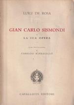 Gian Carlo Sismondi e la sua opera