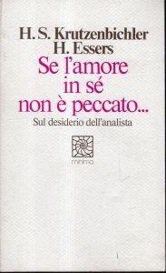 Se l'amore in se non e peccato... : sul desiderio dell'analista - copertina