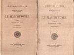 Merlin Cocai (teofilo Folengo): Le Maccheronee (2 volumi)