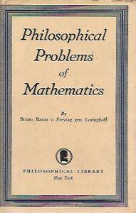 Philosofical problems of mathematics - copertina