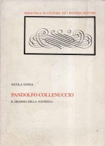 Autografato!!.Pandolfo Collenuccio : il dramma della saviezza - Nicola Tanda - copertina